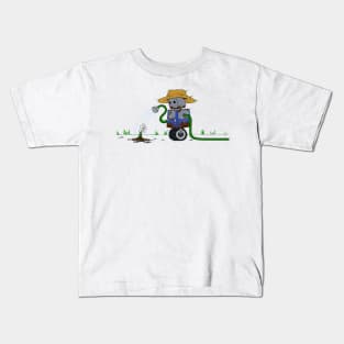 Gardener Robot Kids T-Shirt